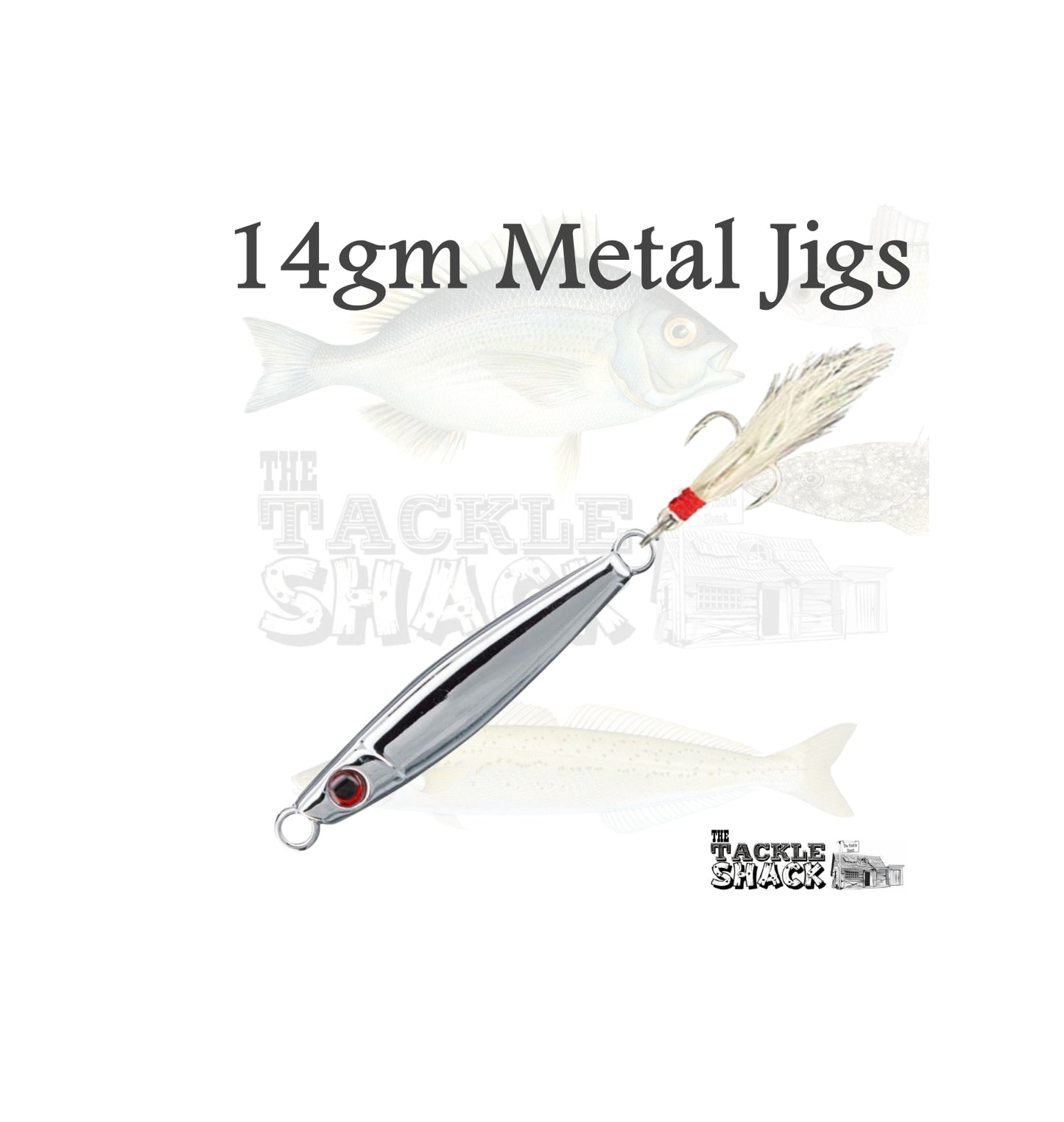 14gm Metal Jig Chrome