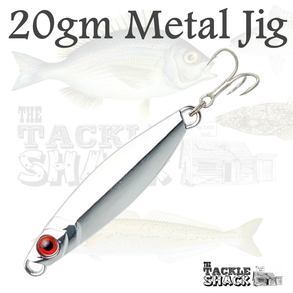 20gm Metal Jig Chrome