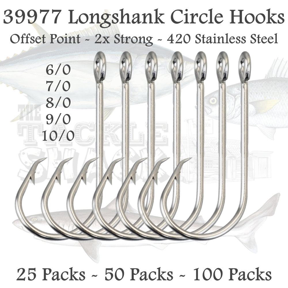 39977 Longshank Circle Hooks Size 10/0