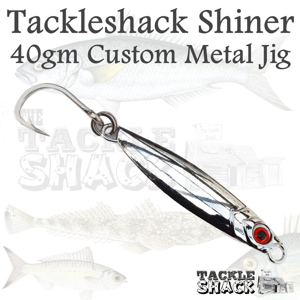 60gm Metal Jig Silver 10884 Hook