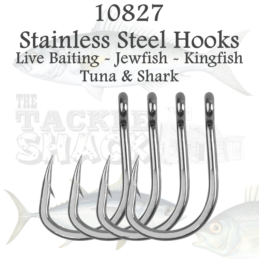 Live Bait Hooks 10827 Size 6/0