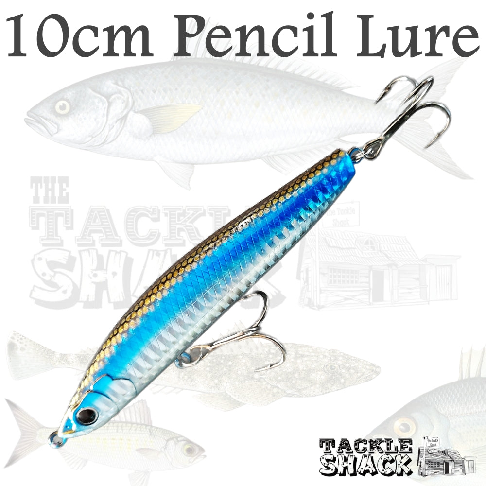 10cm Pencil Lure Blue 18gm