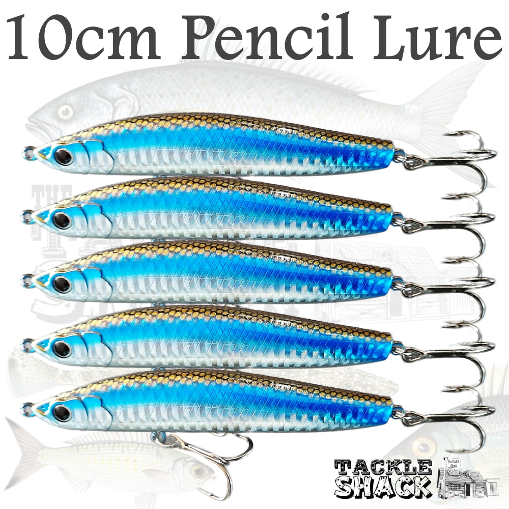 10cm Pencil Lure Blue 18gm
