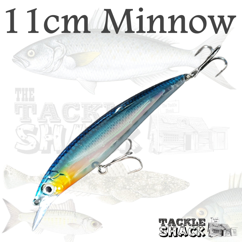 11cm Minnow Blue 13.5gm Blue Pilchard