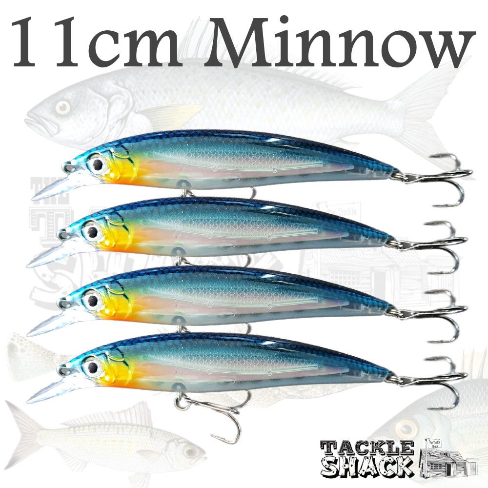 11cm Minnow Blue 13.5gm Blue Pilchard