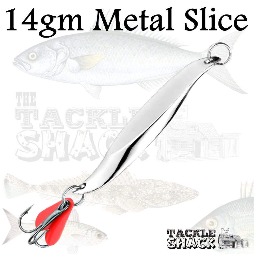14gm Metal Slice Jig Chrome
