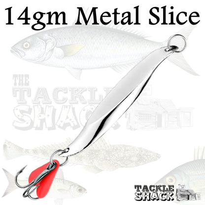 14gm Metal Slice Jig Chrome