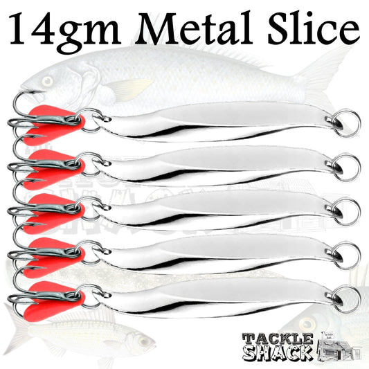 14gm Metal Slice Jig Chrome
