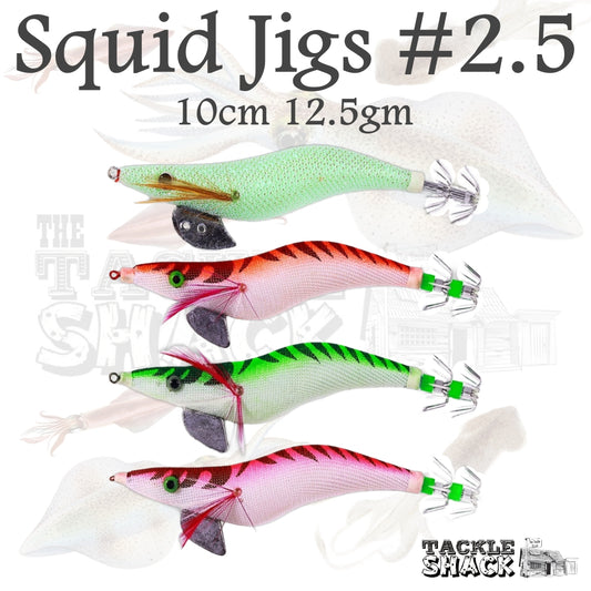 #2.5 Squid Jigs Traditional Patterns
