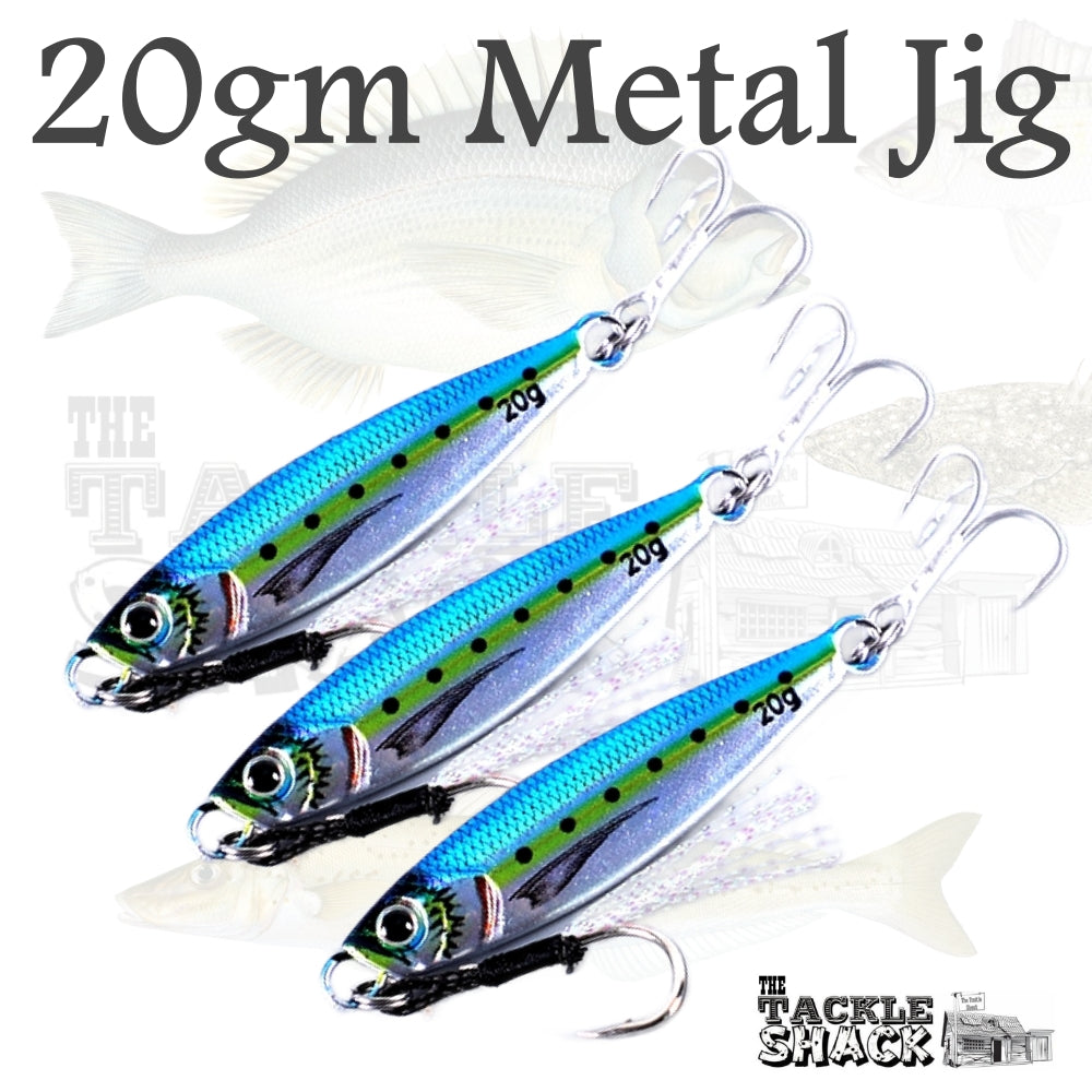 20gm Metal Jig Blue