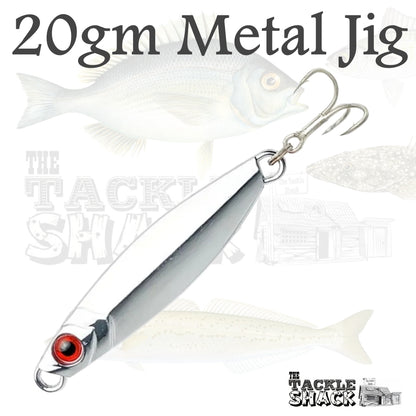 20gm Metal Jig Chrome