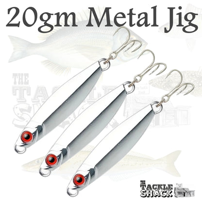 20gm Metal Jig Chrome