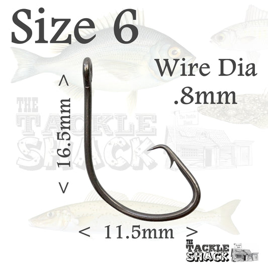 Sport Circle Hooks 7381 Size 6