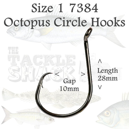 Octopus Circle Hooks 7384 Size 1