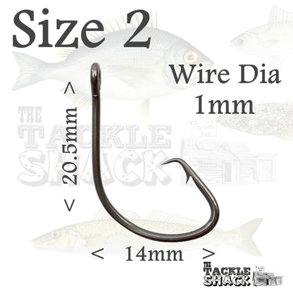 Sport Circle Hooks 7381 Size 2