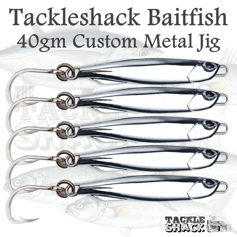 40gm Baitfish Metal Jig 10827 Hook