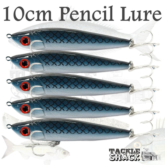 10cm Pencil Lure Blue Sardine 18gm