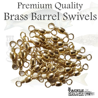Brass Barrel Swivels #4