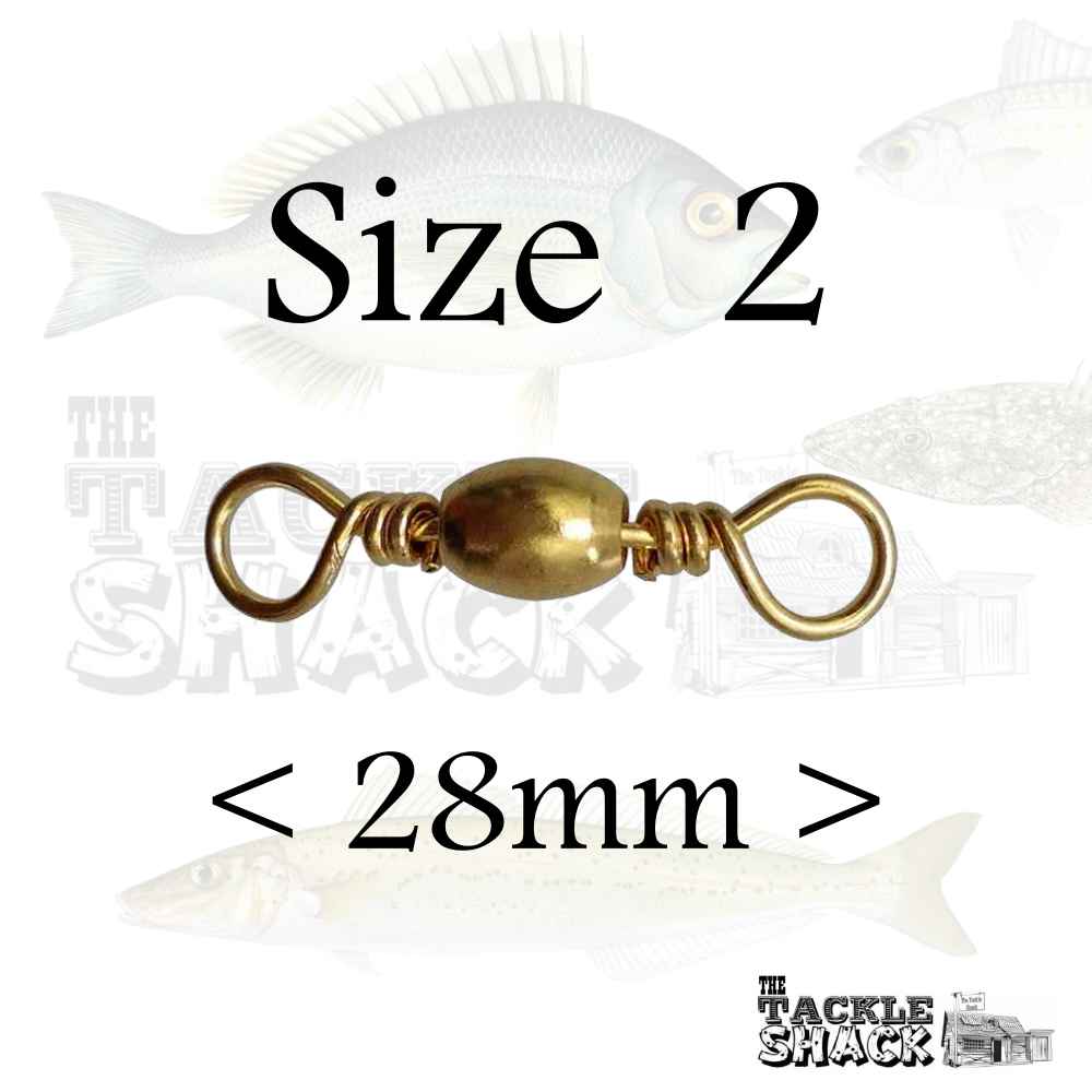 Brass Barrel Swivels #2