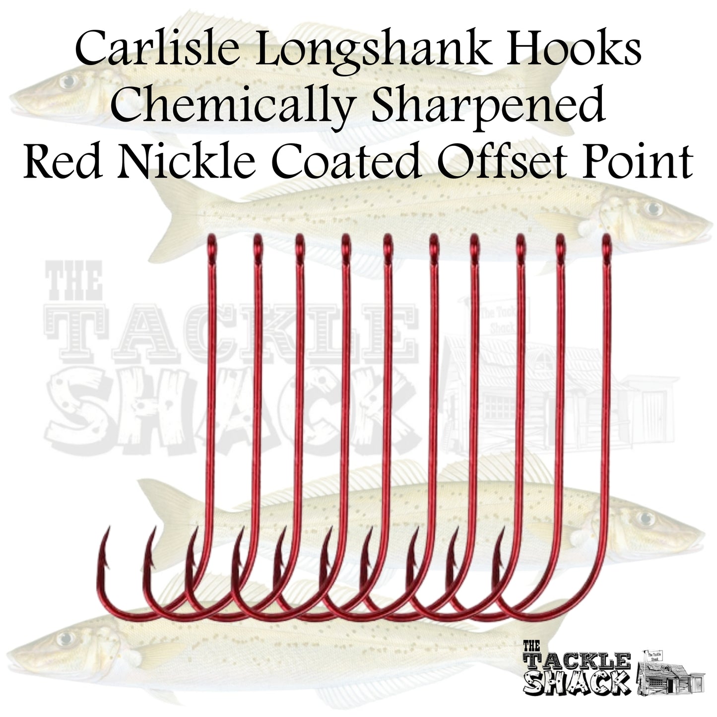 Carlisle Longshank Hooks 8080 Size 1