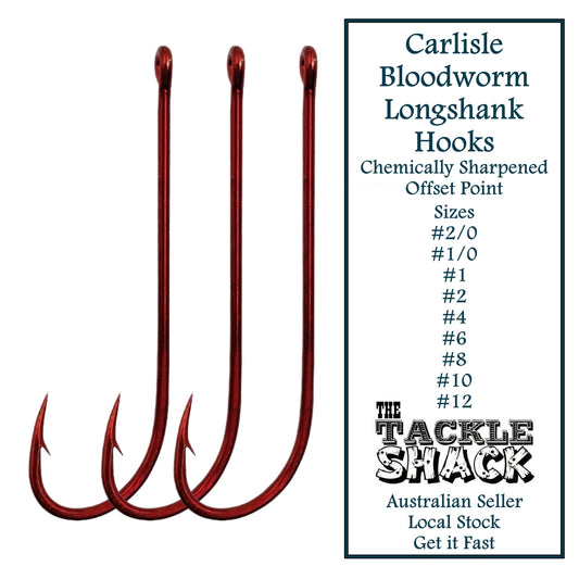 Carlisle Longshank Hooks 8080 Size 2