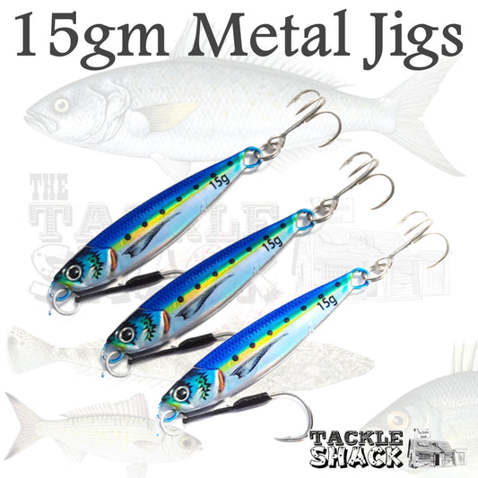 15gm Metal Jig Blue