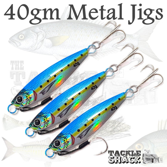 40gm Metal Jig Blue