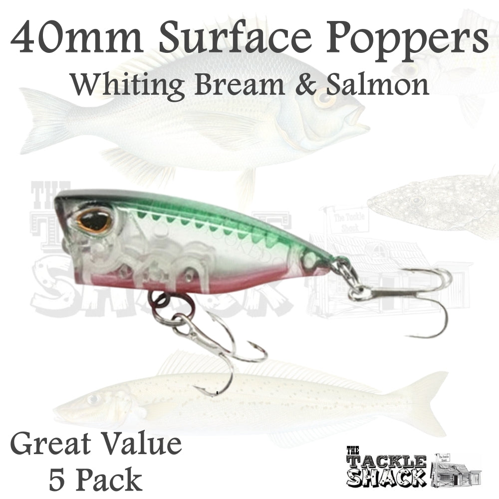 40mm Poppers 3.2gm 5 Pack
