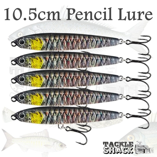 10.5cm Pencil Lure Printed Scale Pattern 24gm