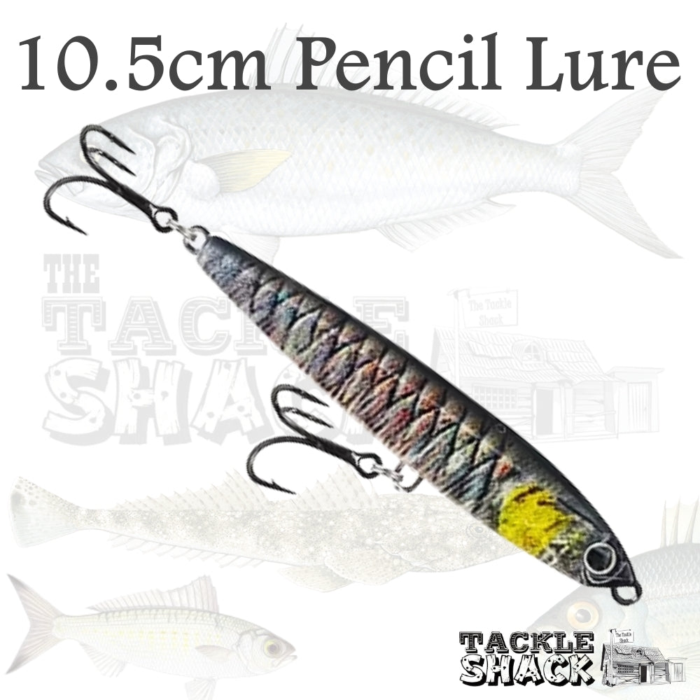10.5cm Pencil Lure Printed Scale Pattern 24gm
