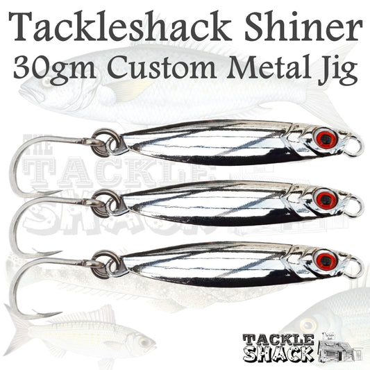 30gm Metal Jig Silver 10884 Hook
