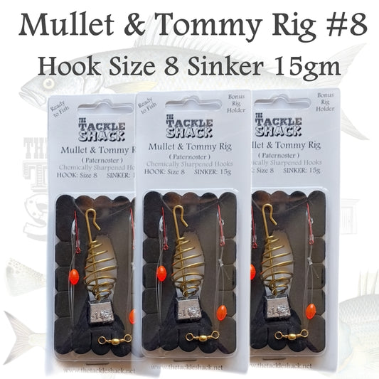 Mullet and Tommy Fishing Rig #8