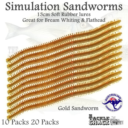Soft Lures Simulation Sandworm