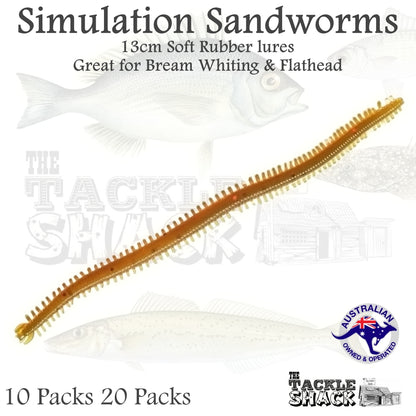 Soft Lures Simulation Sandworm