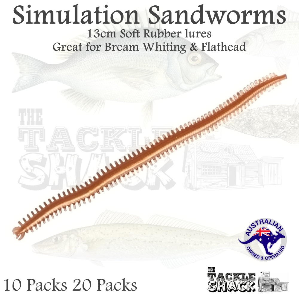 Soft Lures Simulation Beachworm