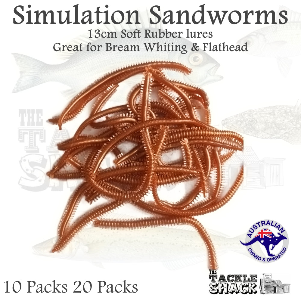 Soft Lures Simulation Beachworm