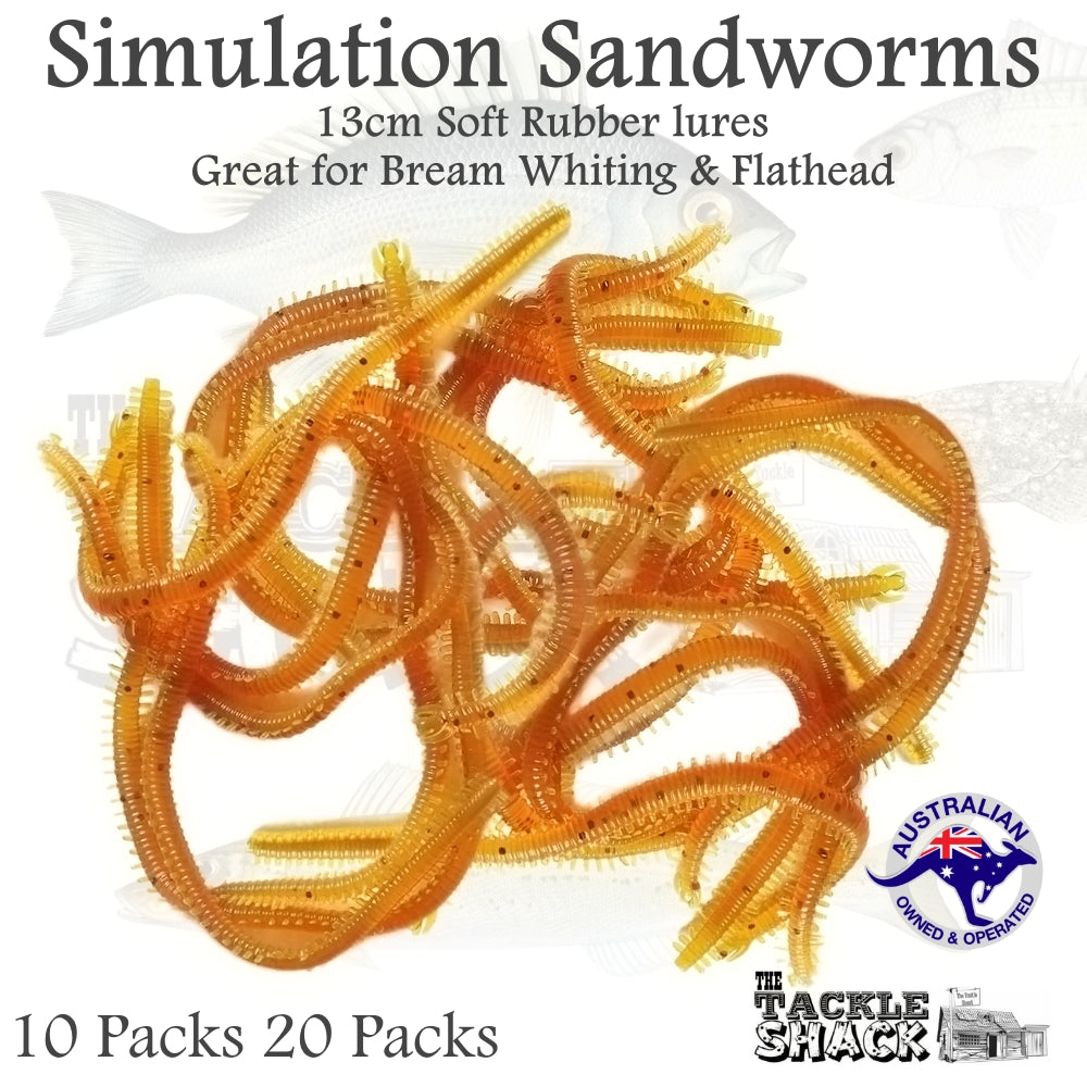 Soft Lures Simulation Sandworm