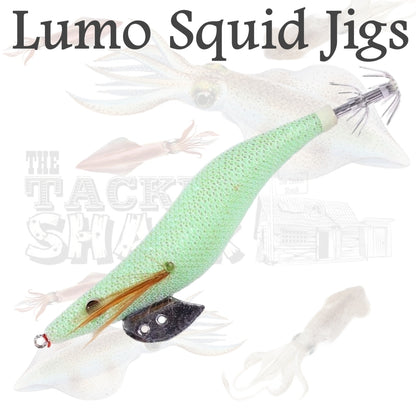 #2.5 Squid Jigs White Lumo